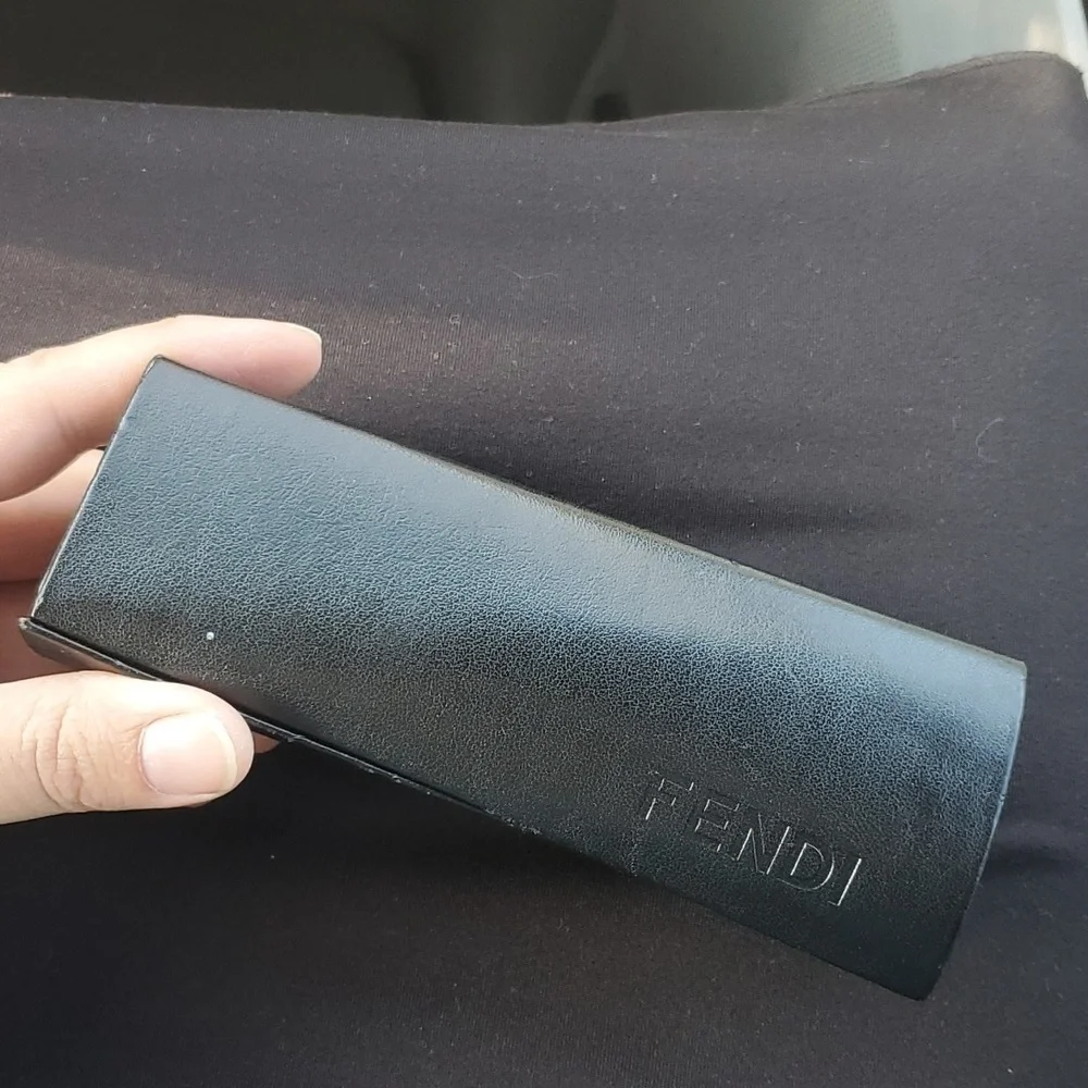 Fendi vintage eye class case holder